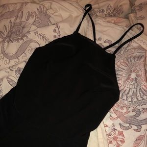 Brandy Melville black halter dress